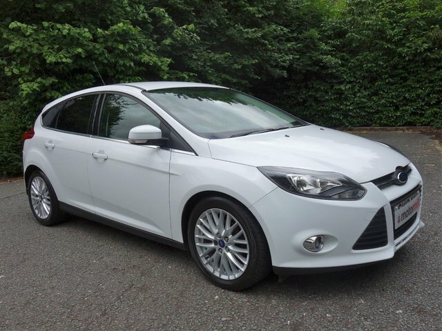 Ford Focus 1.6 Tdci Zetec Hatchback Euro 5 White