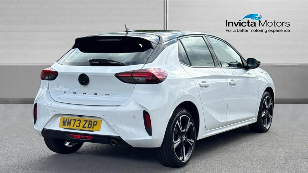 Vauxhall Corsa Gs WM73ZBP White #3
