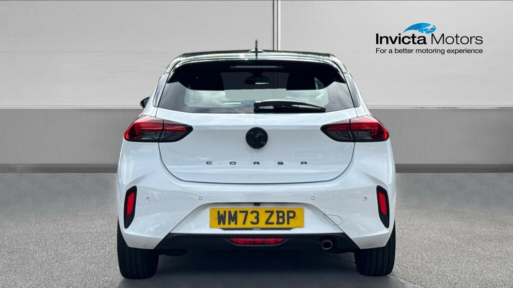 Vauxhall Corsa Gs WM73ZBP White #4