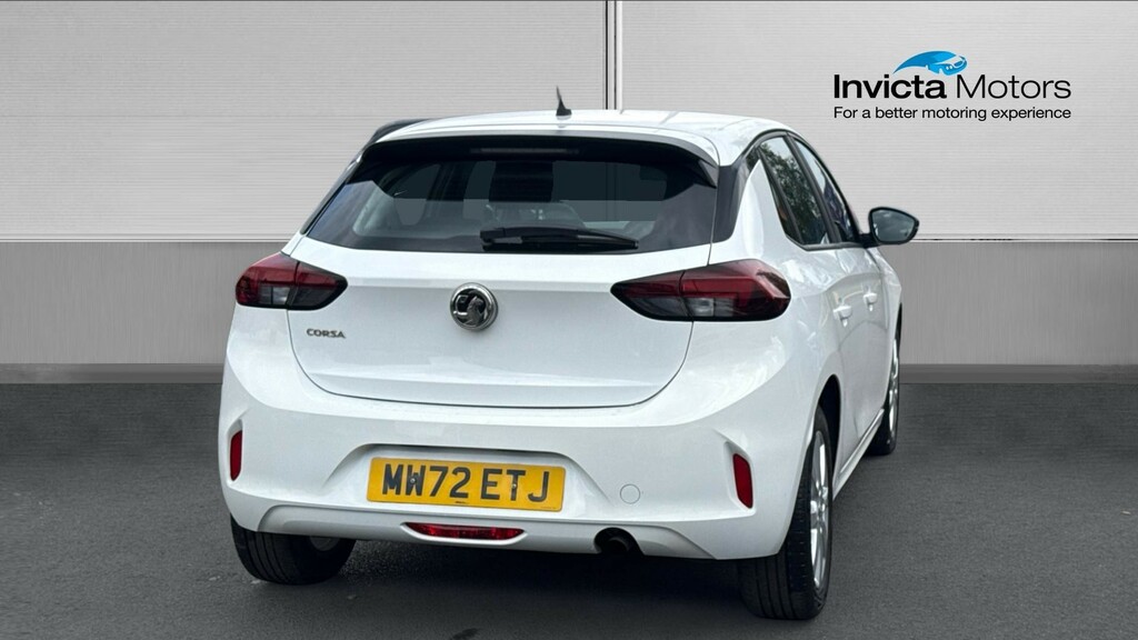 Vauxhall Corsa Design MW72ETJ White #3
