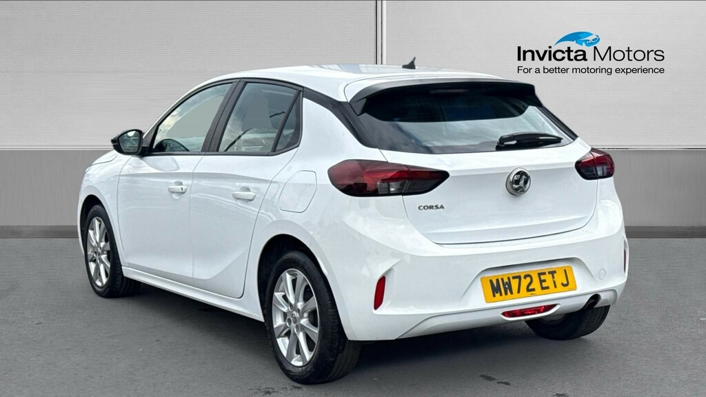 Vauxhall Corsa Design MW72ETJ White #5