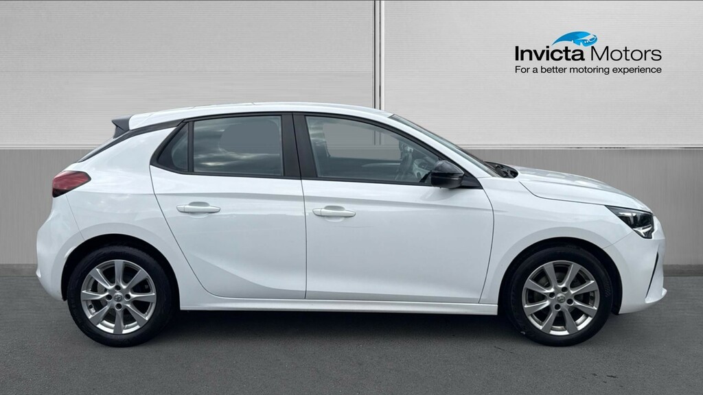 Vauxhall Corsa Design MW72ETJ White #2