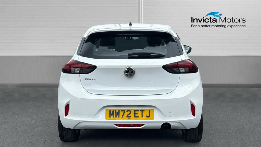 Vauxhall Corsa Design MW72ETJ White #4