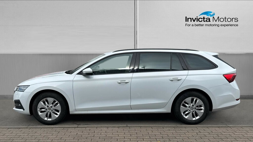 Skoda Octavia Se Technology BK22EFL White #6