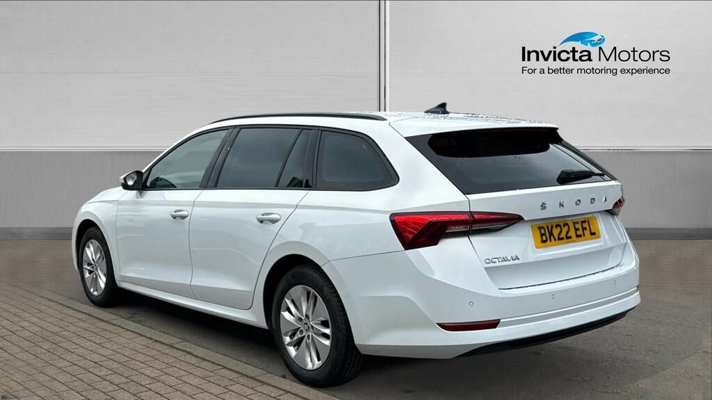 Skoda Octavia Se Technology BK22EFL White #5
