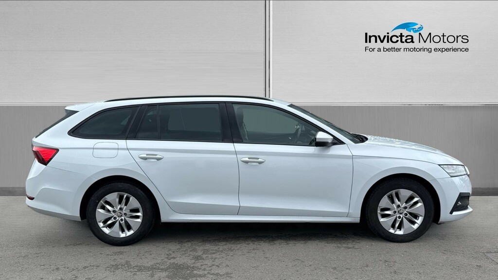 Skoda Octavia Se Technology BK22EFL White #2