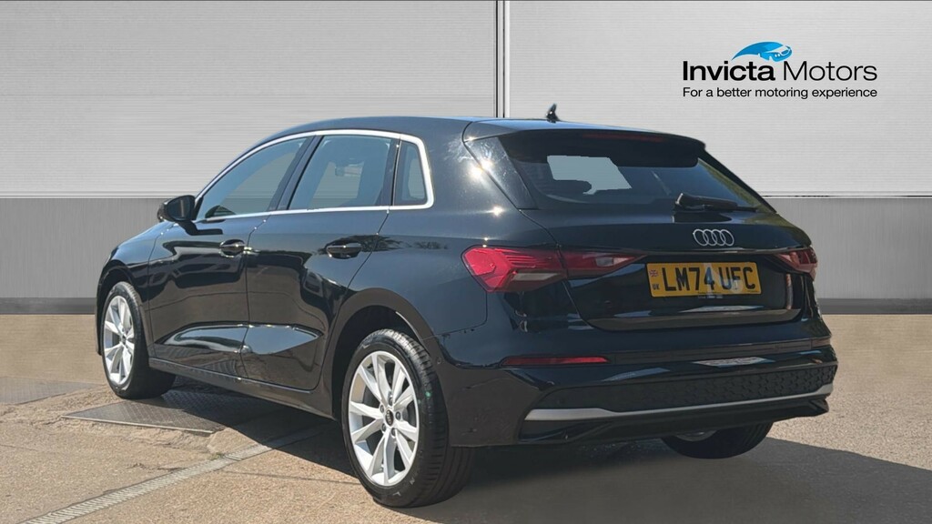 Audi A3 30 Tfsi 1.5 Sport LM74UFC Black #5