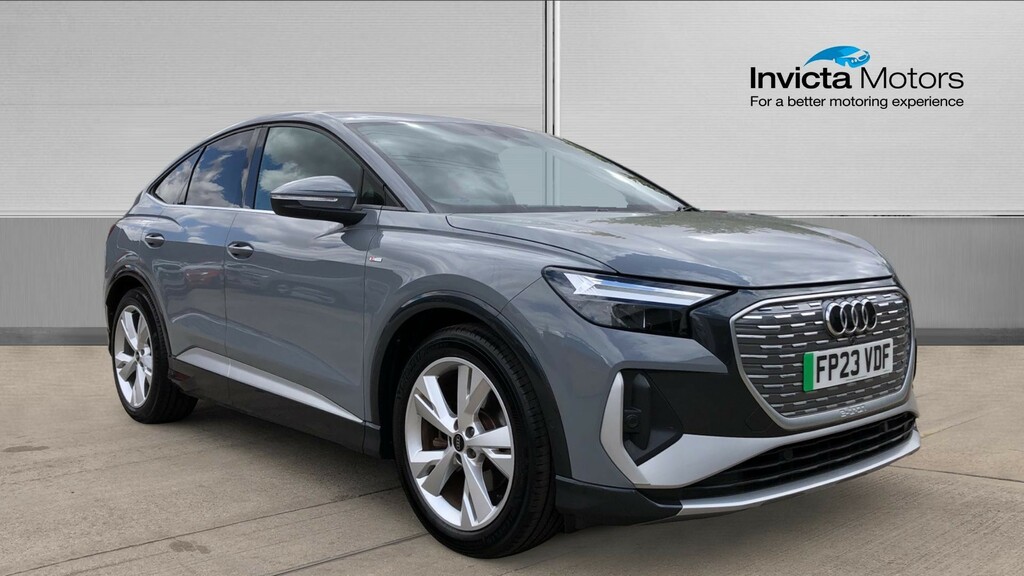 Audi Q4 E Tron S Line FP23VDF Grey