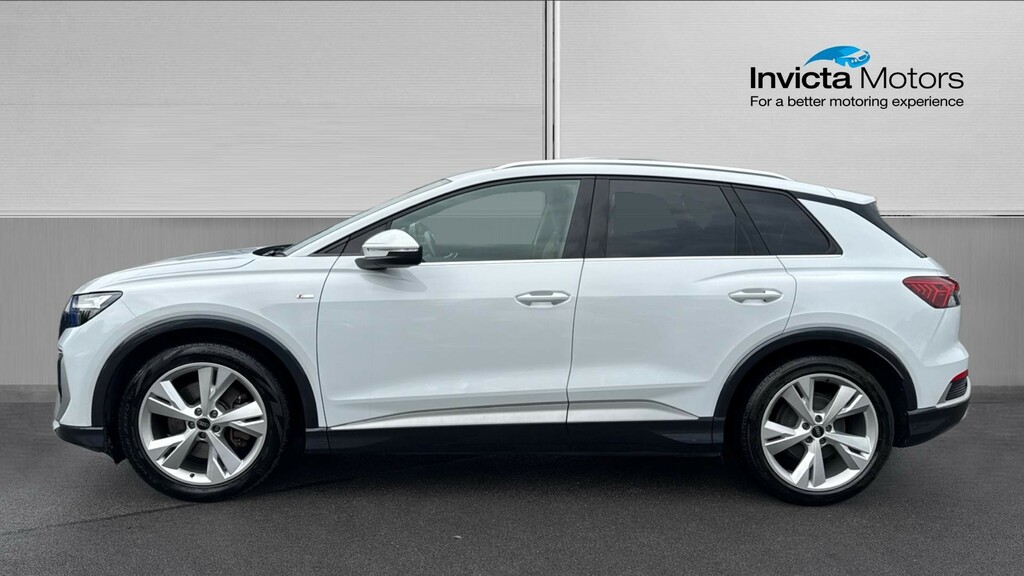 Audi Q4 E Tron S Line NA73BNF White #6
