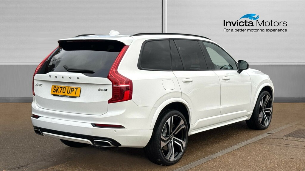 Volvo XC90 R Design Pro White #3