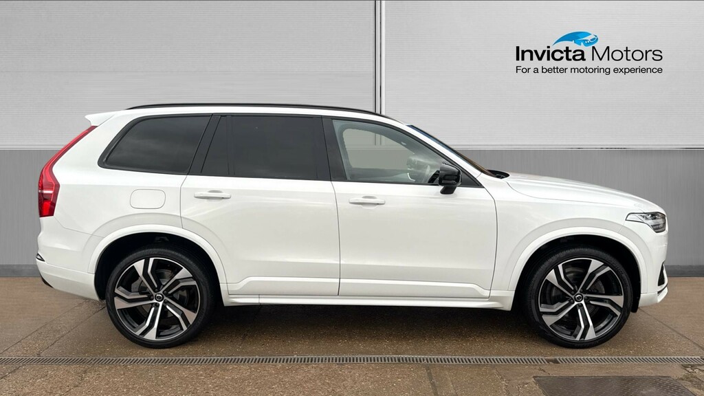 Volvo XC90 R Design Pro White #2