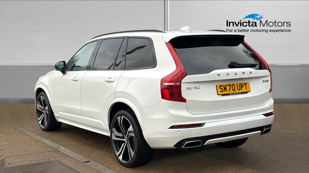 Volvo XC90 R Design Pro White #5