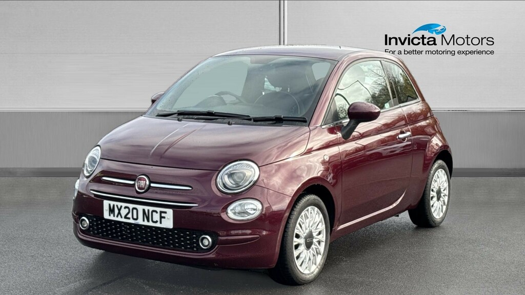 Fiat 500 Lounge Red #6
