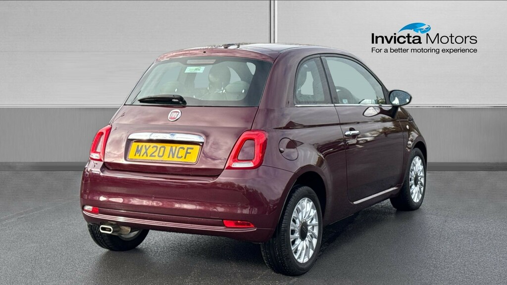 Fiat 500 Lounge Red #2