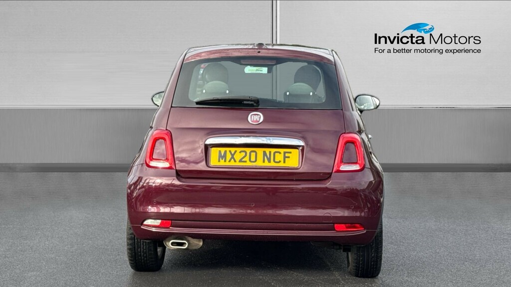 Fiat 500 Lounge Red #3