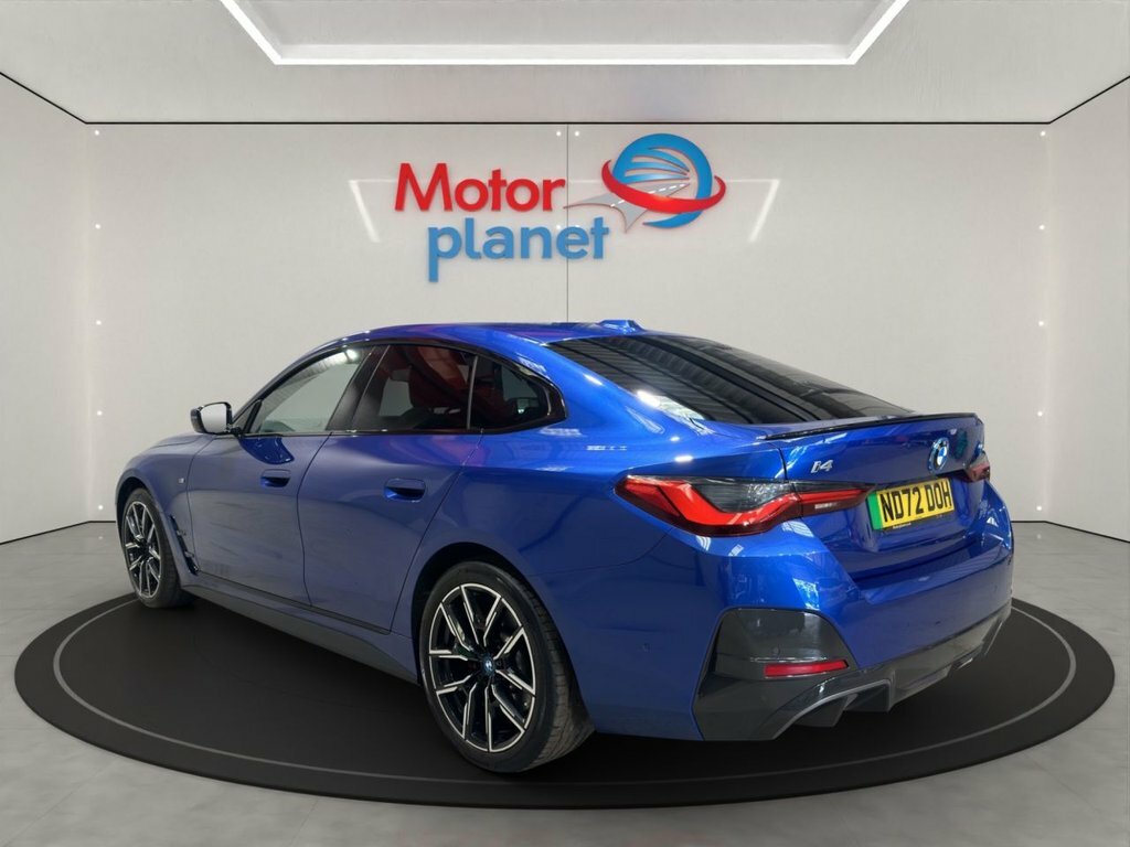 BMW i4 Hatchback ND72DOH Blue #6