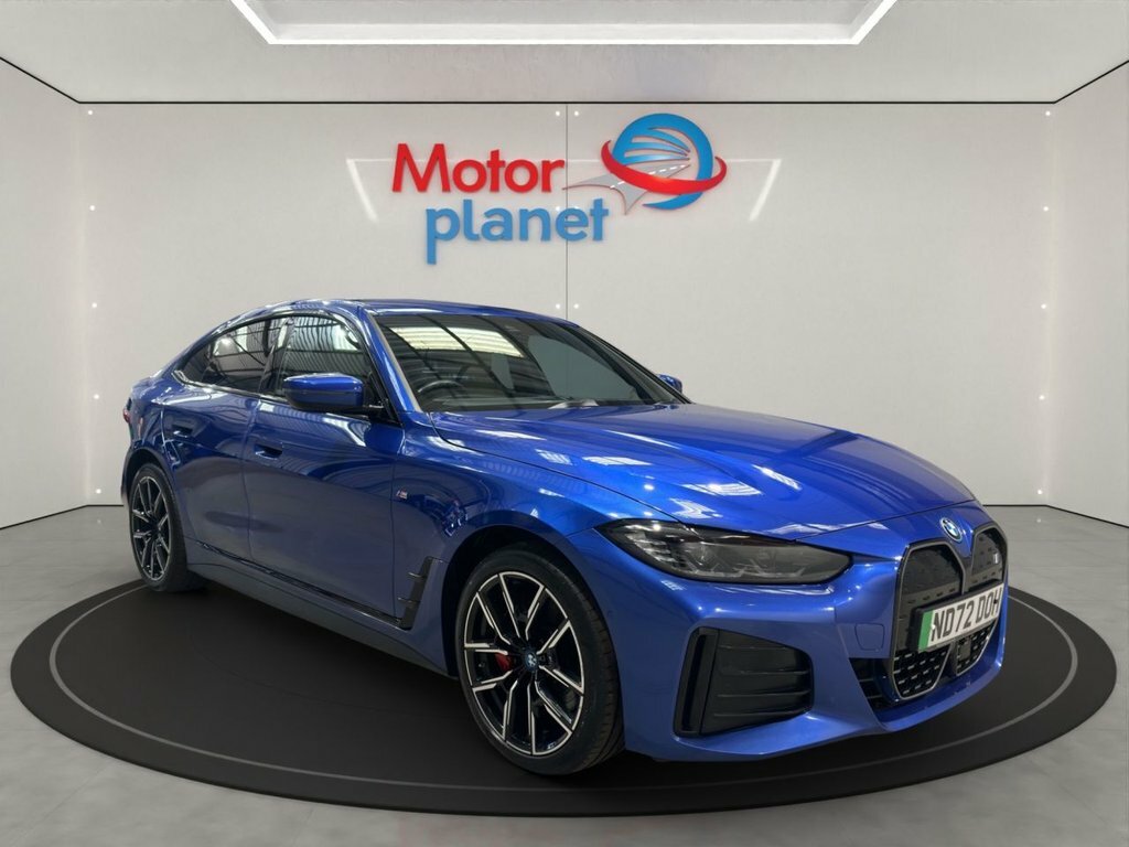 BMW i4 Hatchback ND72DOH Blue #3