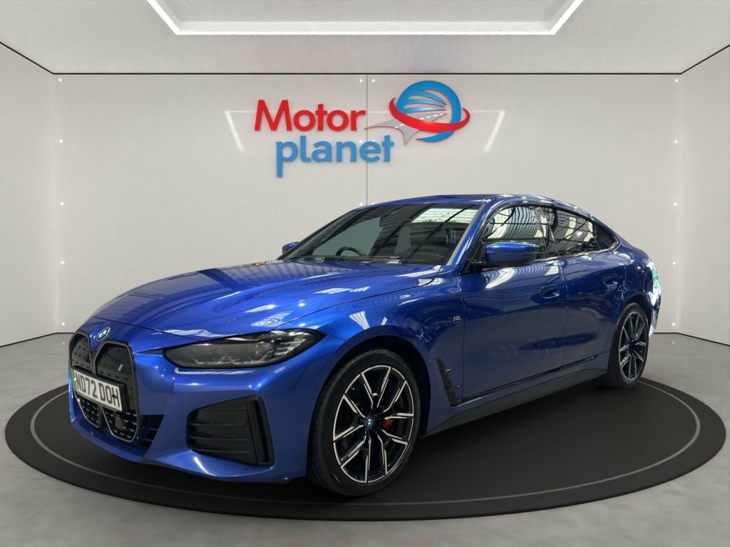 BMW i4 Hatchback ND72DOH Blue