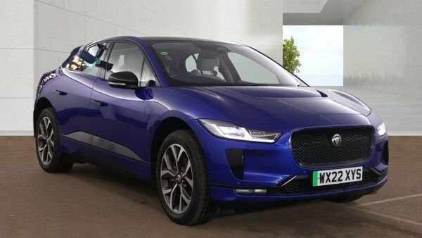 Jaguar I-Pace Suv Blue #3