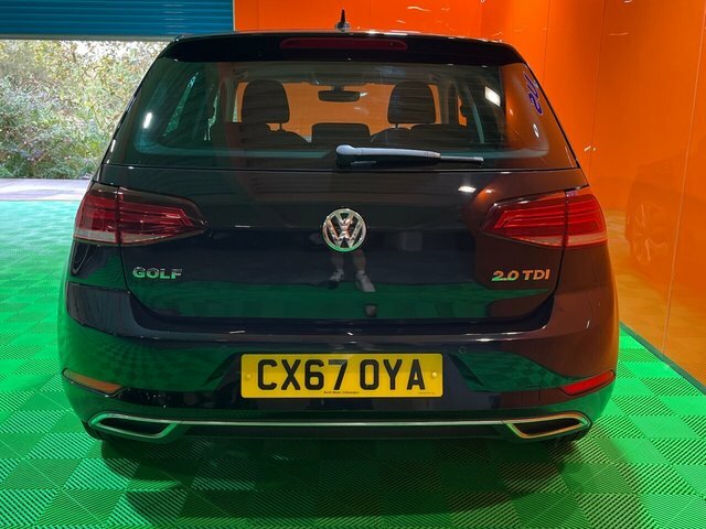 Volkswagen Golf 2.0 Tdi Bluemotion Tech Gt Hatchback Ma CX67OYA Black #6
