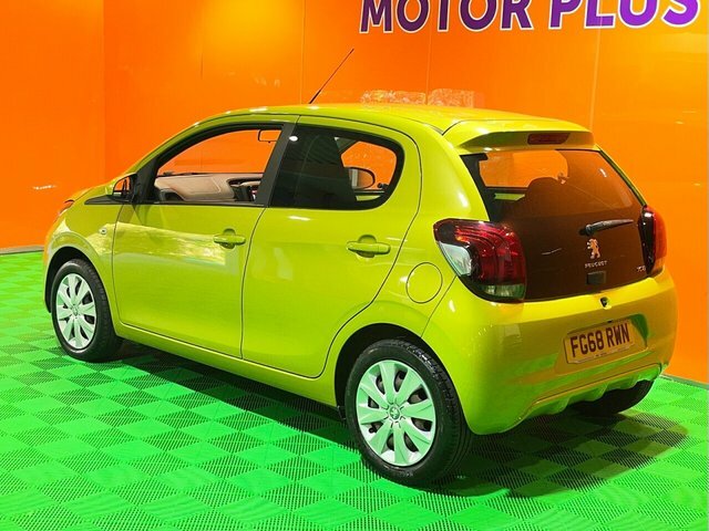 Peugeot 108 1.0 Active Hatchback 2 Tronic Euro 6 7 Green