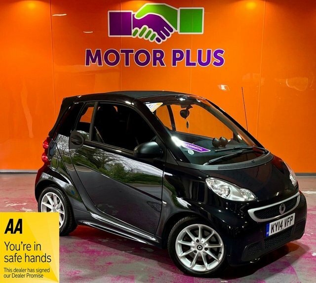 Smart Fortwo Cabrio 1.0 Mhd Passion Cabriolet Softtouch Eur Black