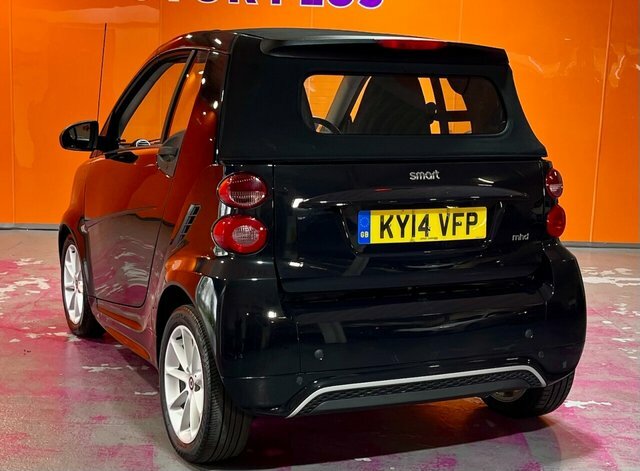 Smart Fortwo Cabrio 1.0 Mhd Passion Cabriolet Softtouch Eur Black #2