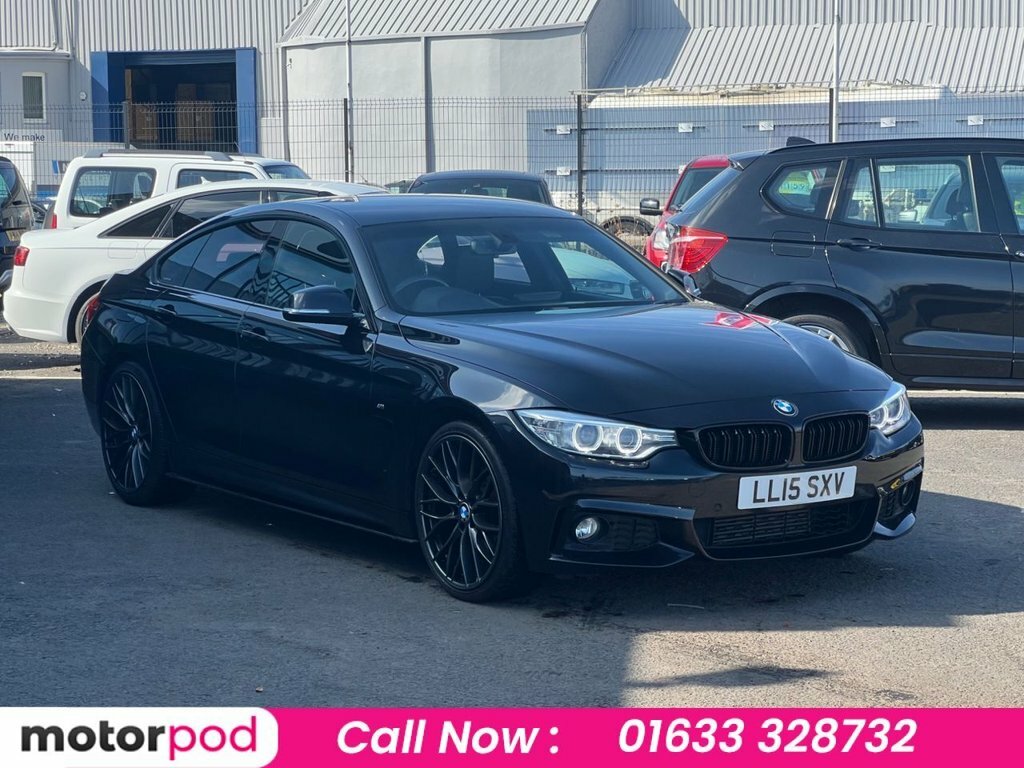 BMW 4 Series Gran Coupe 2L M Sport LL15SXV Black #2