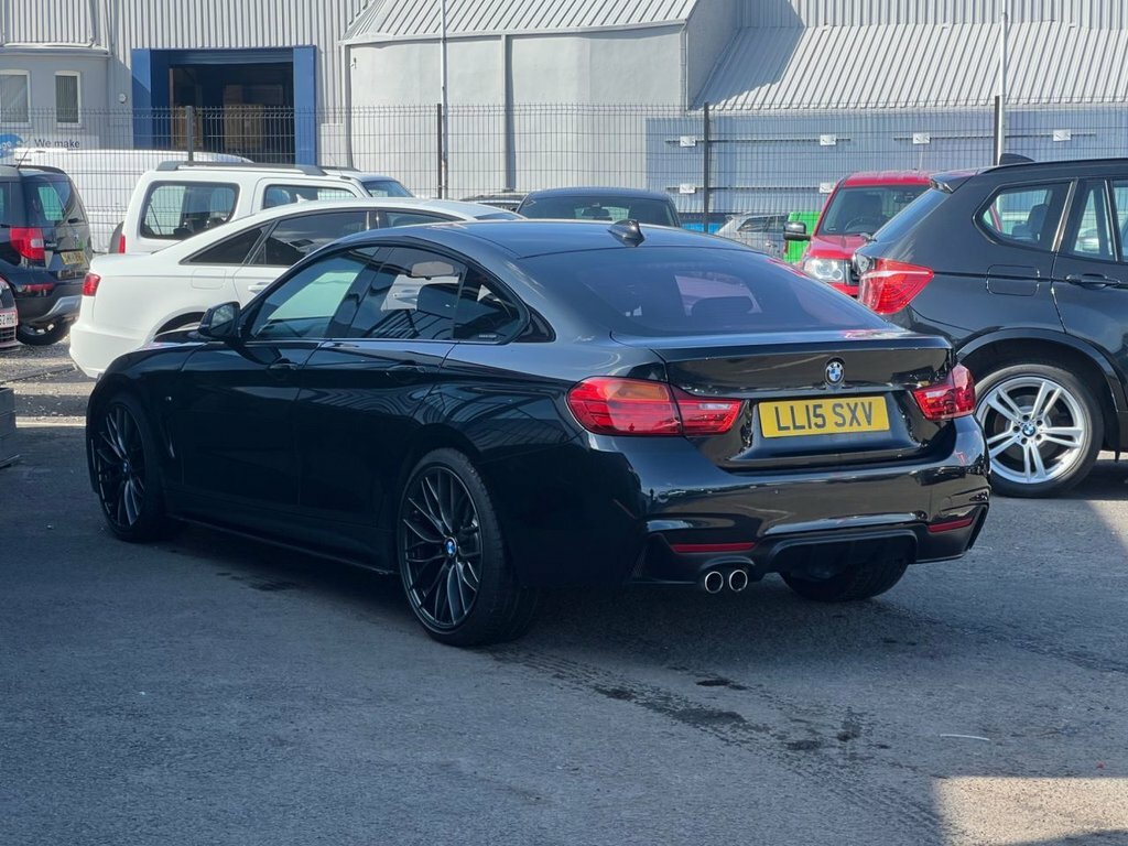 BMW 4 Series Gran Coupe 2L M Sport LL15SXV Black #5