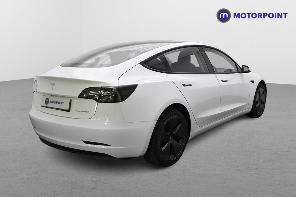 Tesla Model 3 Long Range Awd AJ72OBT White #5