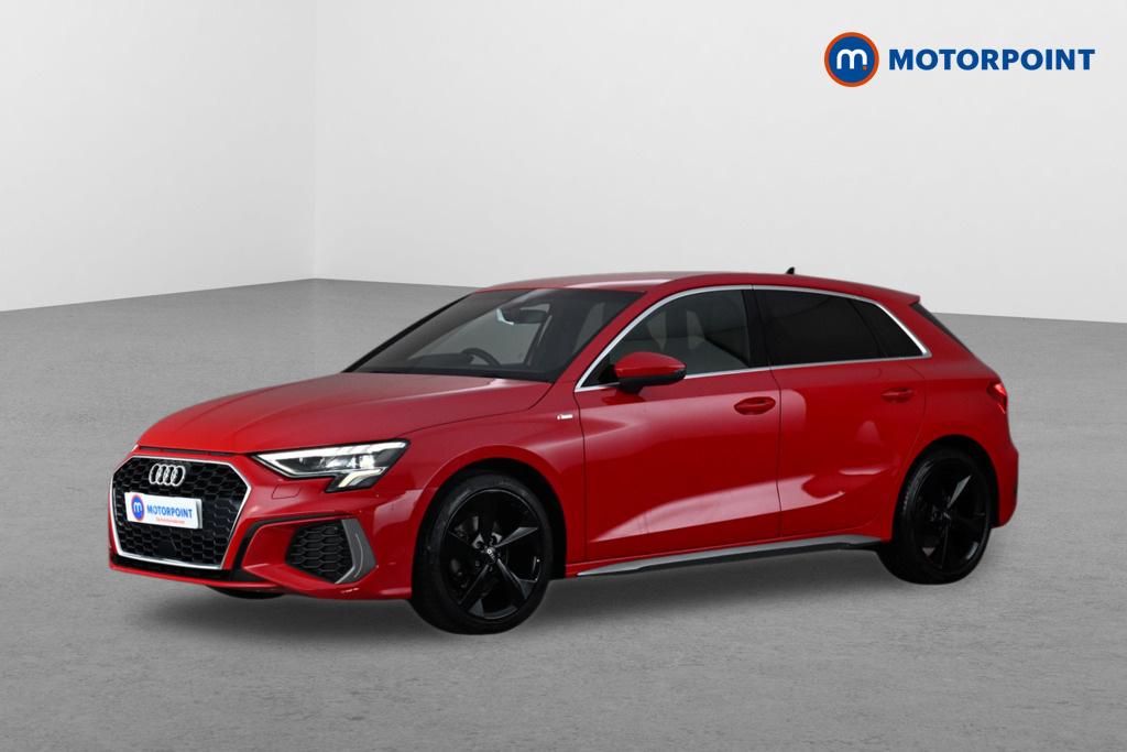 Audi A3 30 Tfsi S Line S Tronic SD23ZGB Red #3