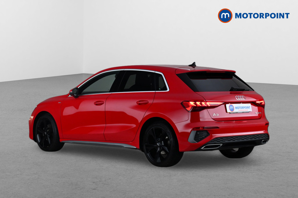 Audi A3 30 Tfsi S Line S Tronic SD23ZGB Red #5