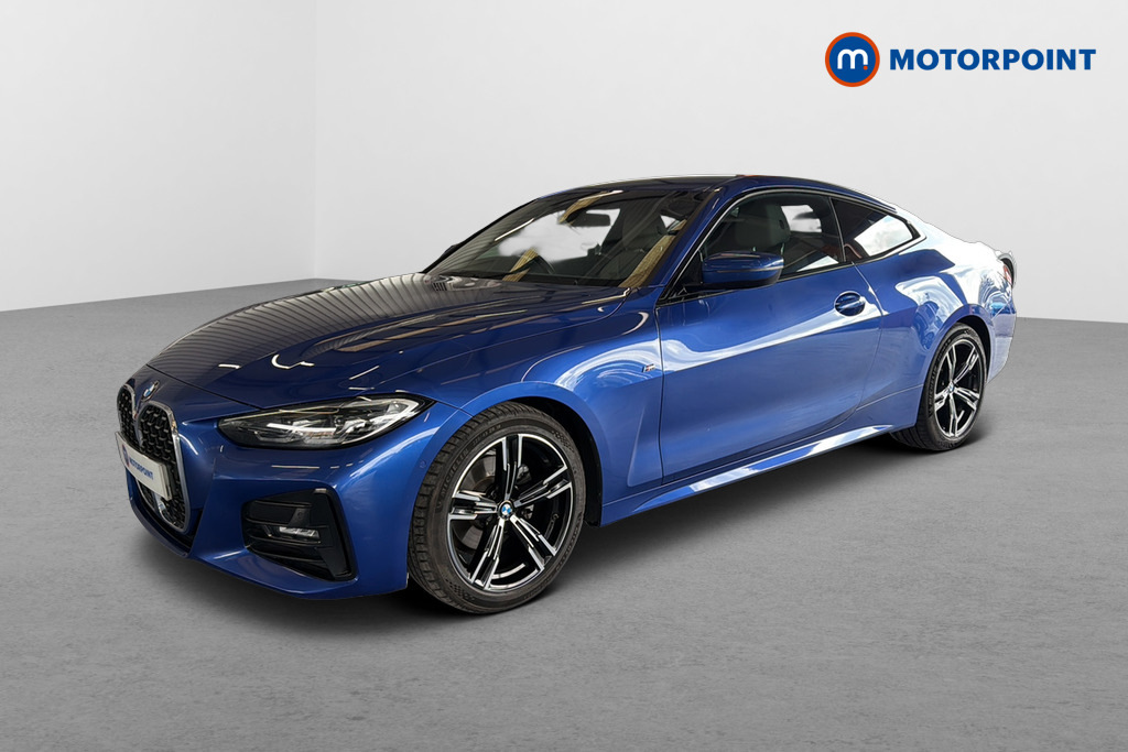 BMW 4 Series 420D Mht M Sport Step HX71NNM Blue #3