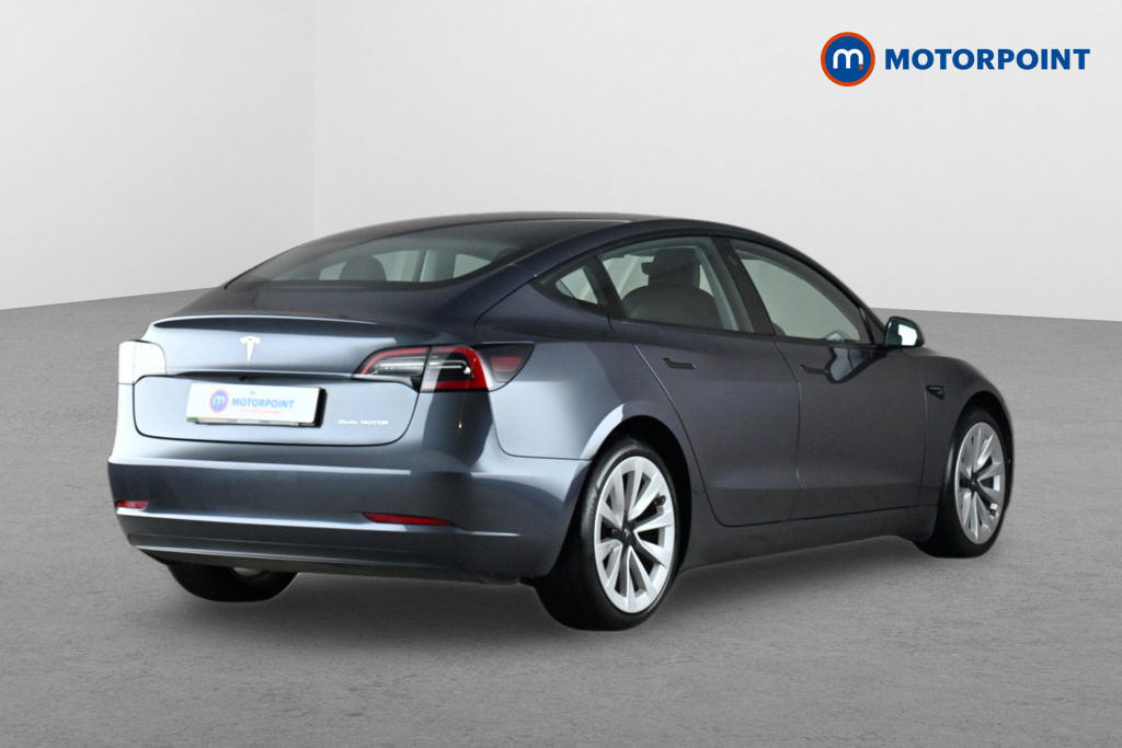 Tesla Model 3 Long Range Awd NA72ZTL Silver #5