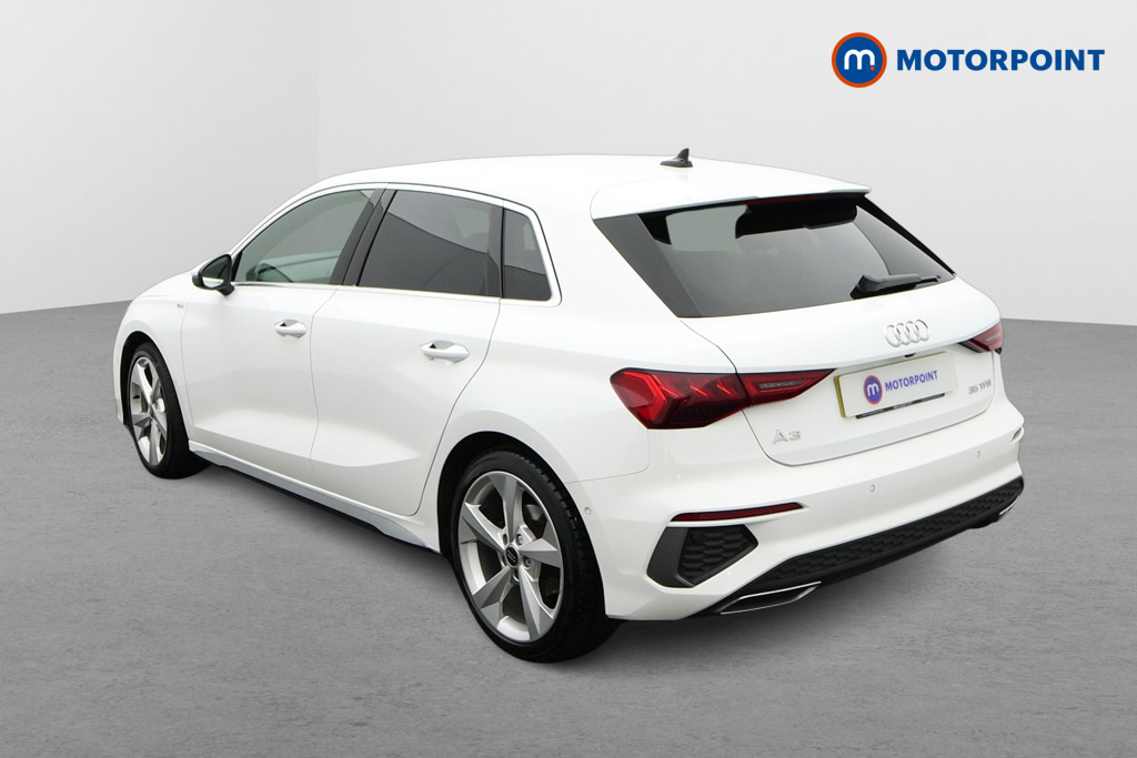 Audi A3 35 Tfsi S Line S Tronic Comfort-plussound HD23AUM White #4