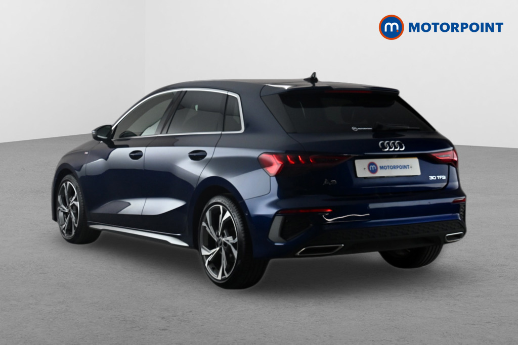 Audi A3 30 Tfsi S Line S Tronic VN23JXY Blue #3