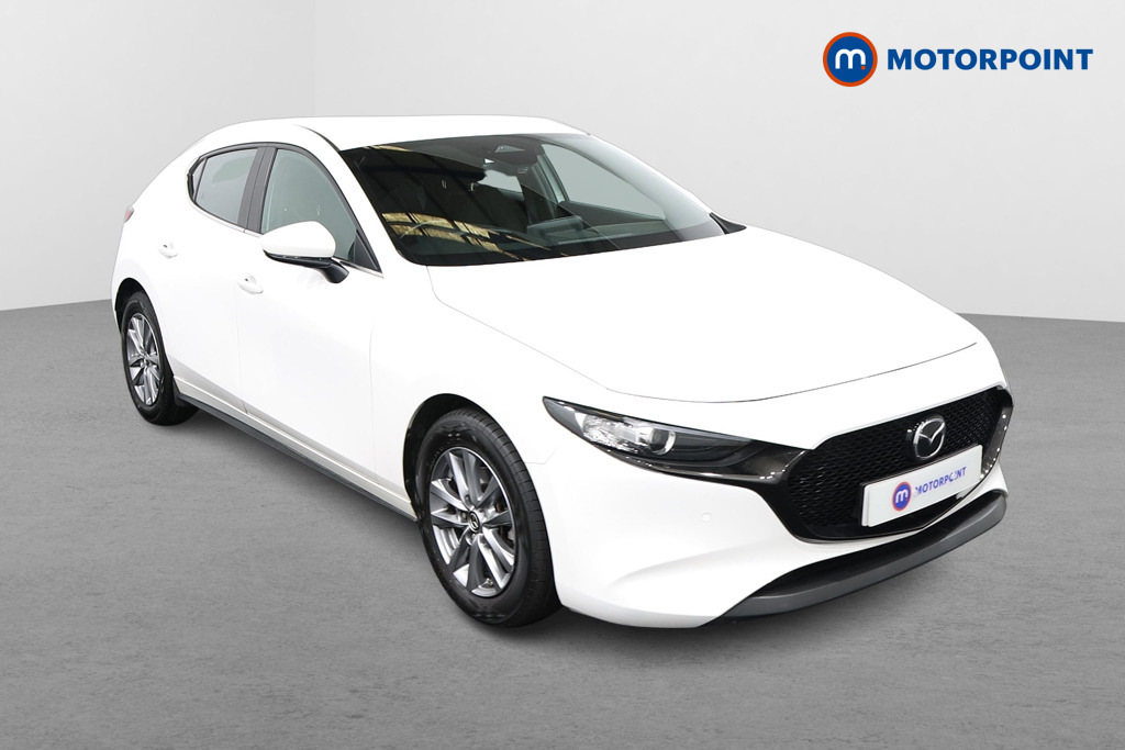Mazda 3 2.5 E-skyactiv G Mhev 140 Centre-line LK25MHA White
