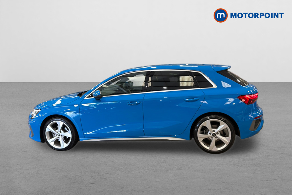 Audi A3 35 Tfsi S Line S Tronic HJ22VXL Blue #4
