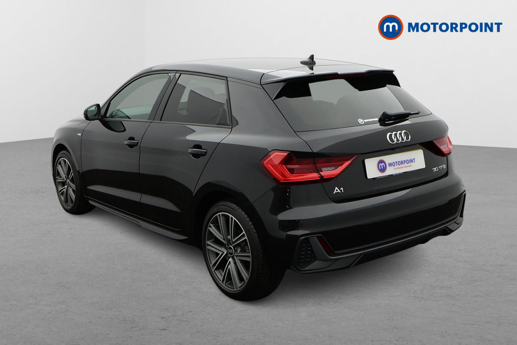 Audi A1 30 Tfsi 110 S Line BV21WYH Black #4