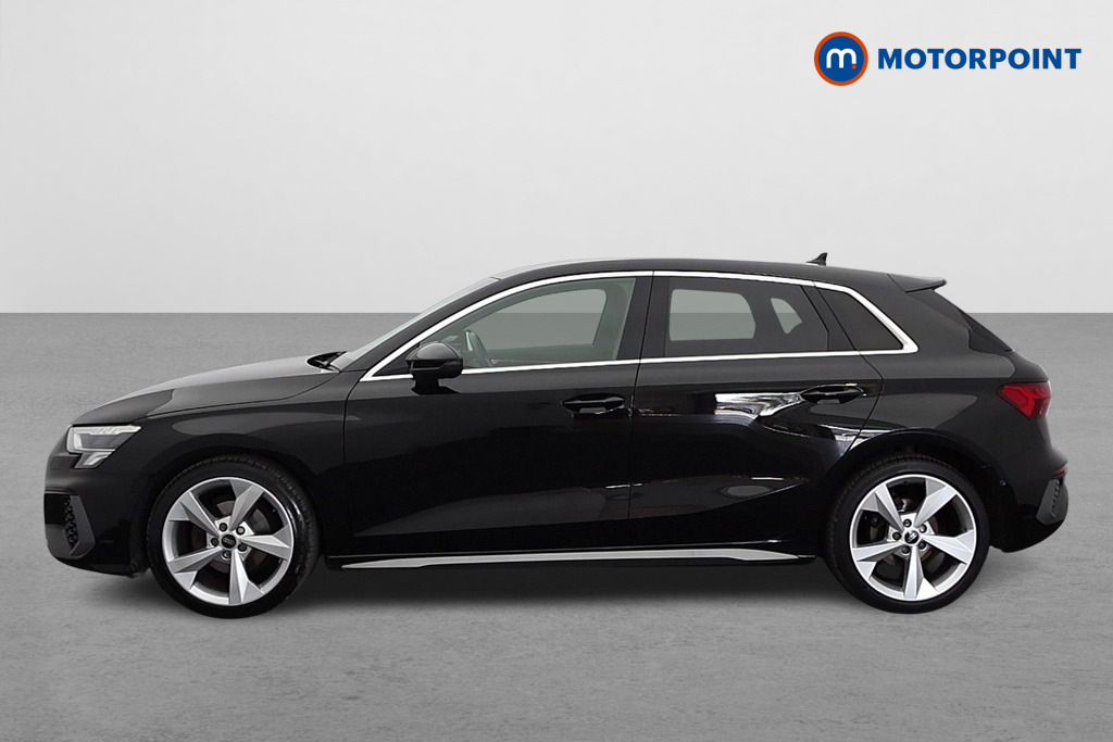 Audi A3 30 Tfsi S Line FH72BZF Black #3