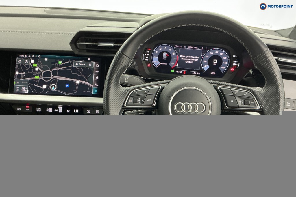 Audi A3 30 Tfsi S Line FH72BZF Black #6