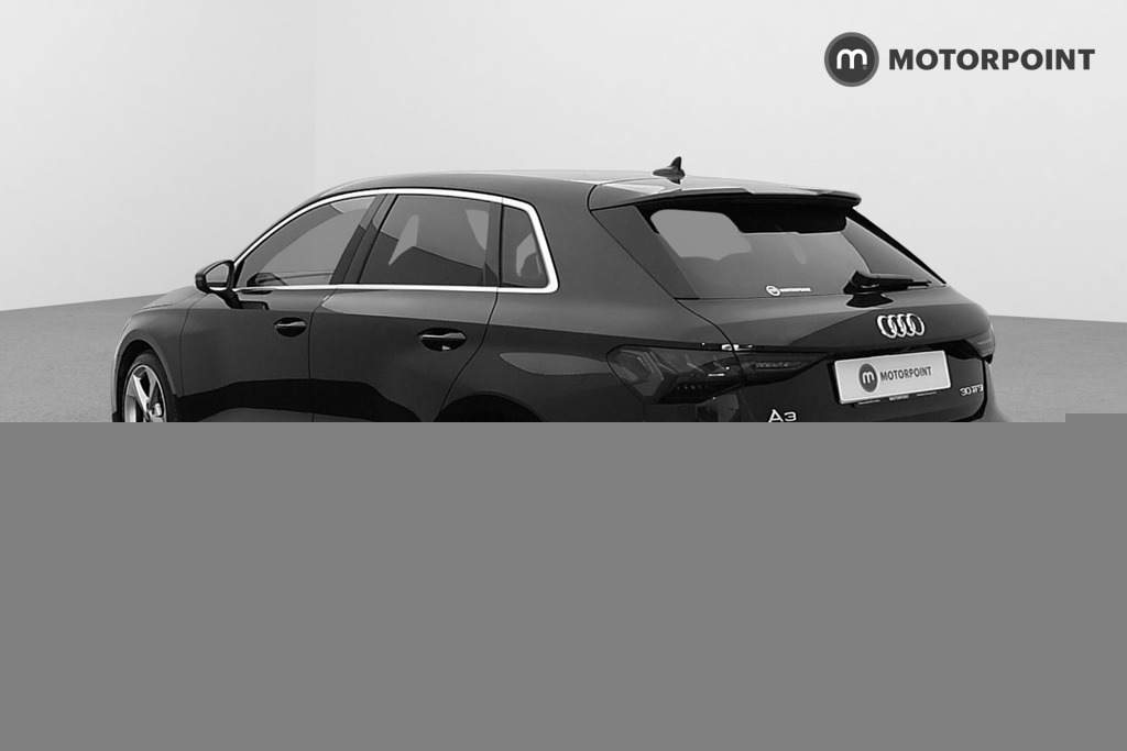 Audi A3 30 Tfsi S Line FH72BZF Black #4