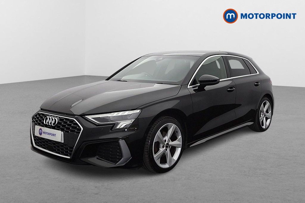 Audi A3 30 Tfsi S Line FH72BZF Black #2