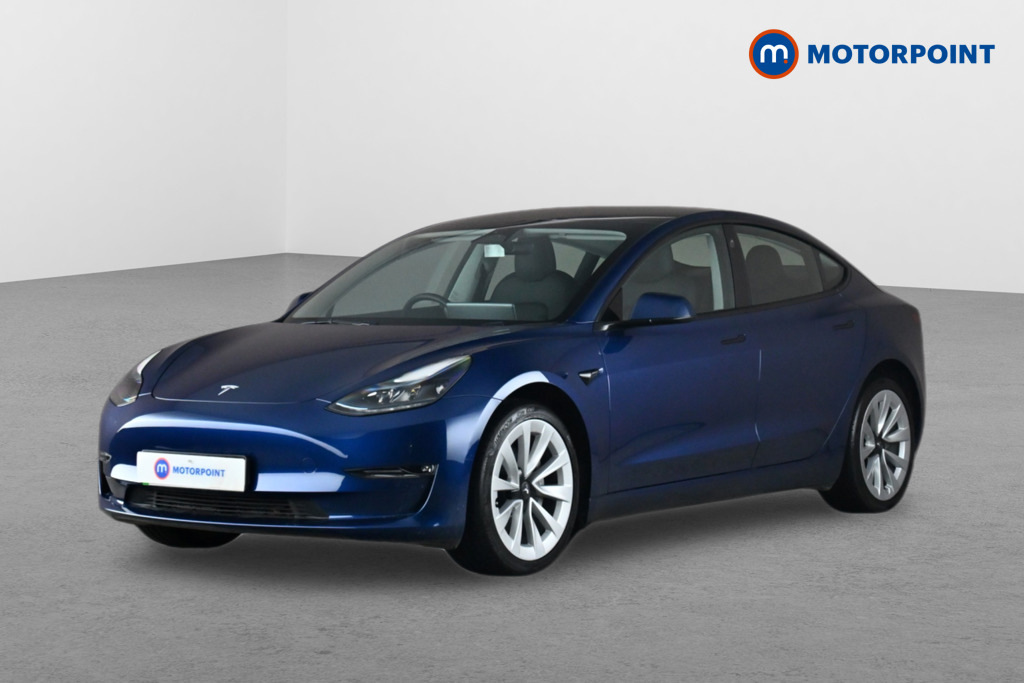 Tesla Model 3 Long Range Awd Blue #3