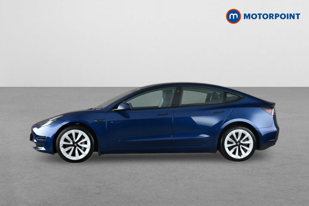 Tesla Model 3 Long Range Awd Blue #4