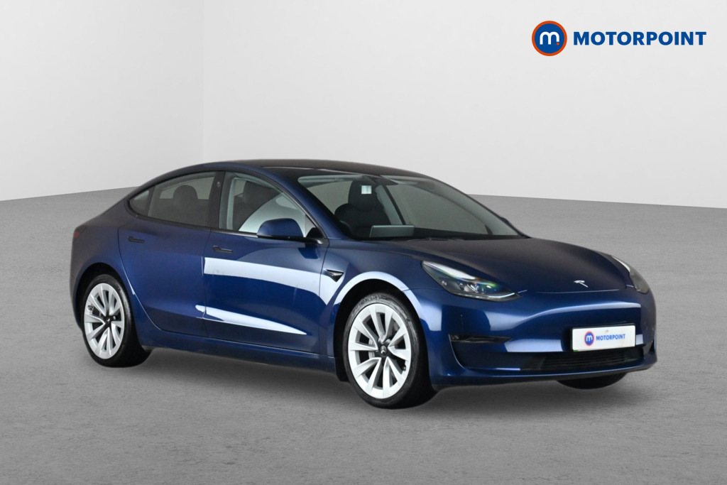 Tesla Model 3 Long Range Awd Blue