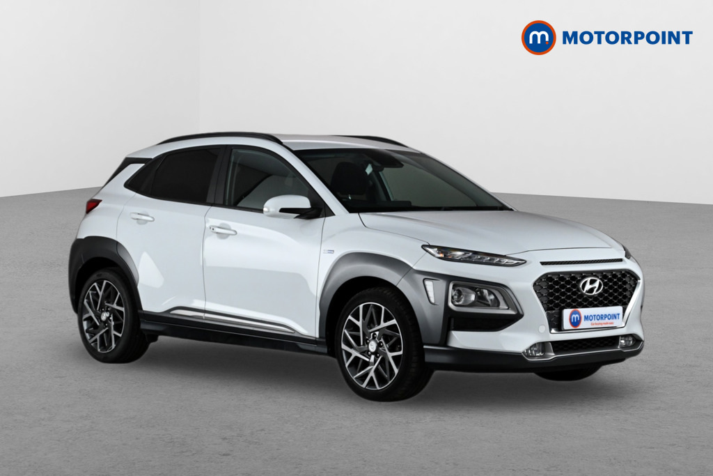 Hyundai Kona 1.6 Gdi Hybrid Premium Dct White