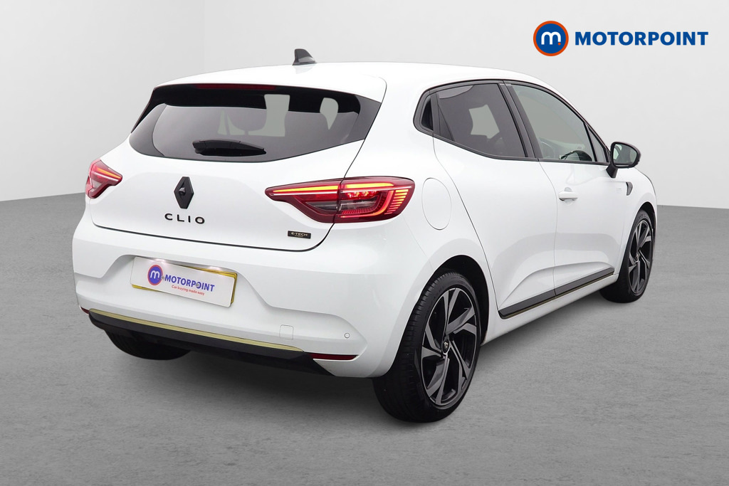 Renault Clio 1.6 E-tech Full Hybrid 145 Engineered AJ23DKY White #5
