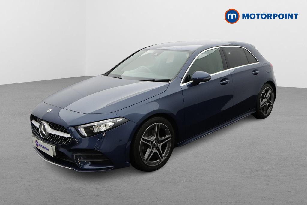 Mercedes-Benz A Class A200 Amg Line Executive HN21DWJ Blue #3
