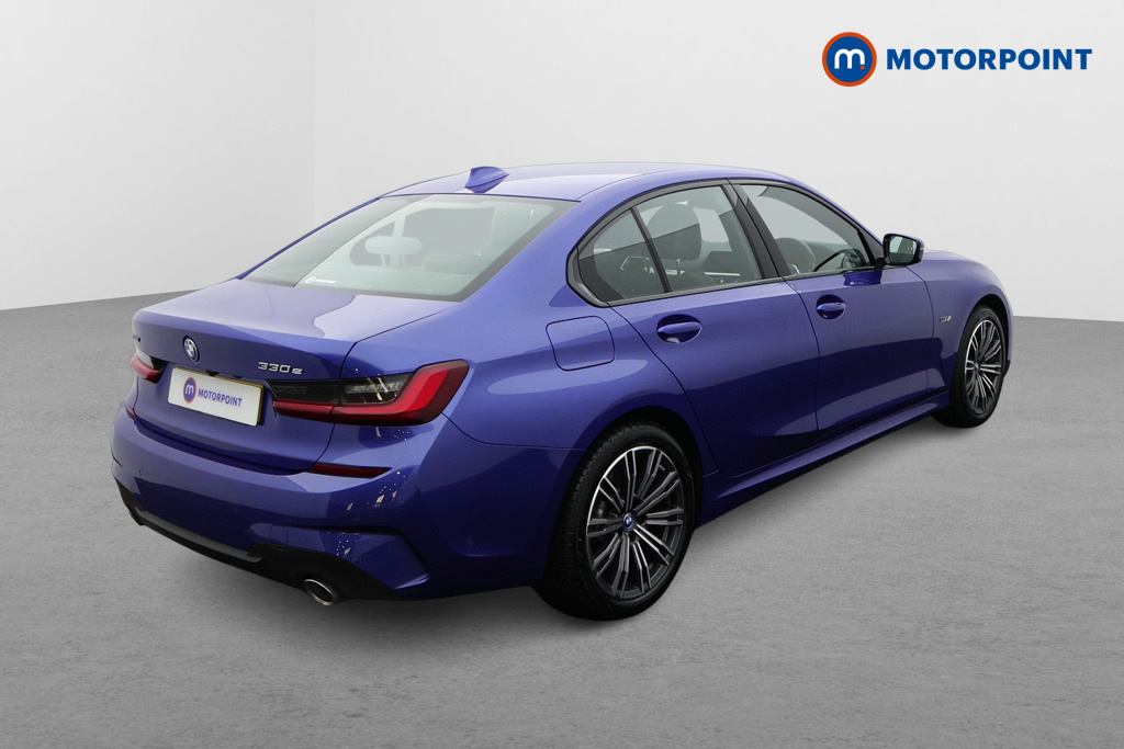 BMW 3 Series 330E Xdrive M Sport Step LA22ENE Blue #6